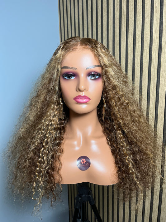 Glueless wig Highlight brown - Obsessionelle